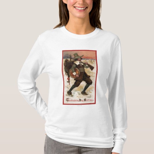 Heel blij voor de Turkse Hunter T-shirt (Voorkant)
