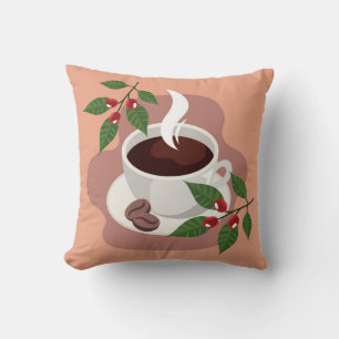 Heel Cool en Schattig Koffie of Java Kussen