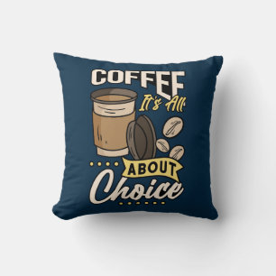 Heel Cool en Schattig Koffie of Java Kussen