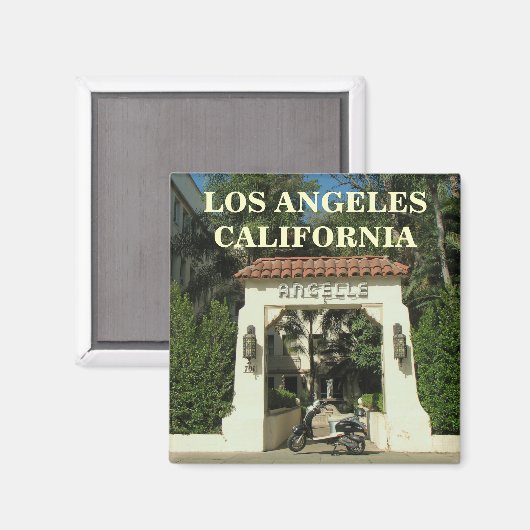 Heel cool, Los Angeles Magnet. Magneet (Voorkant / Achterkant)