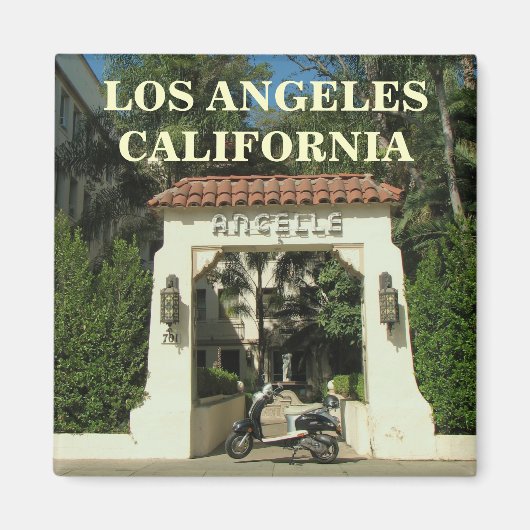 Heel cool, Los Angeles Magnet. Magneet (Voorkant)