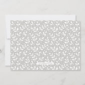 Heel dankbaar | Fotokaart | Aangepaste kleur Bedankkaart (Achterkant)