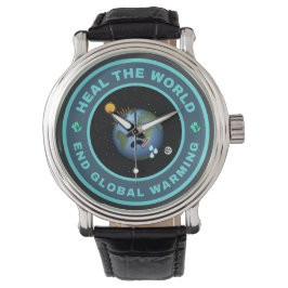 Heel de wereld. Een einde aan de opwarming van de Horloge