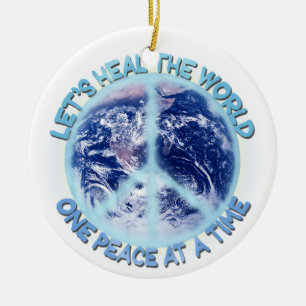 Heel de Wereld Keramisch Ornament