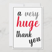 Heel erg bedankt bedankt voor je waardering voor R (Voorkant)