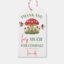 Heel erg bedankt! Fairy Garden Mushroom House