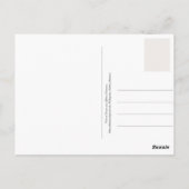 Heel erg bedankt, giraffe briefkaart (Achterkant)