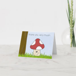 Heel erg bedankt kaart