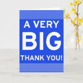 Heel erg bedankt! kaart (Gele Bloem)