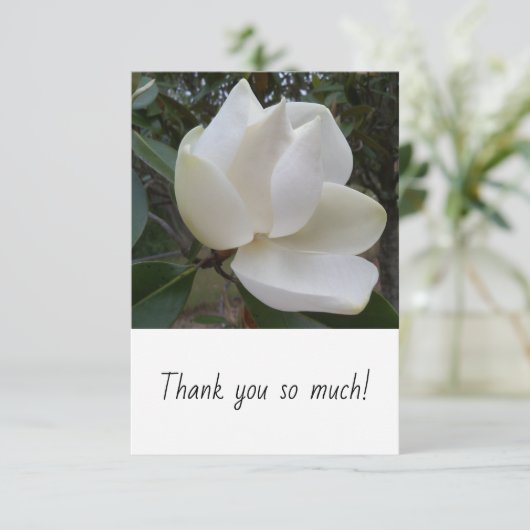 Heel erg bedankt kaart (Staand voorkant)