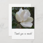 Heel erg bedankt kaart (Voorkant / Achterkant)