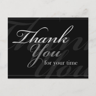 Heel erg bedankt voor briefkaart