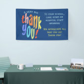 Heel erg bedankt voor de waardering van de ziekenh spandoek (Beurs)