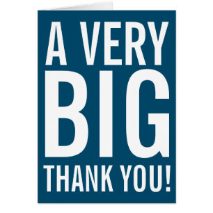 Heel erg bedankt, Wenskaart