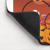 Heel fijn, gelukkig halloween ontwerp muismat (Hoek)