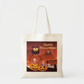 Heel fijn, gelukkig halloween ontwerp tote bag (Voorkant)