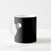 Heel graag Badminton Shuttle Birdie Koffiemok (Voorkant links)