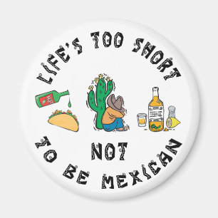Heel grappig Mexicaans Magneet