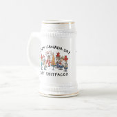 Heel grappige Happy Candad Dag Bierpul (Voorkant links)