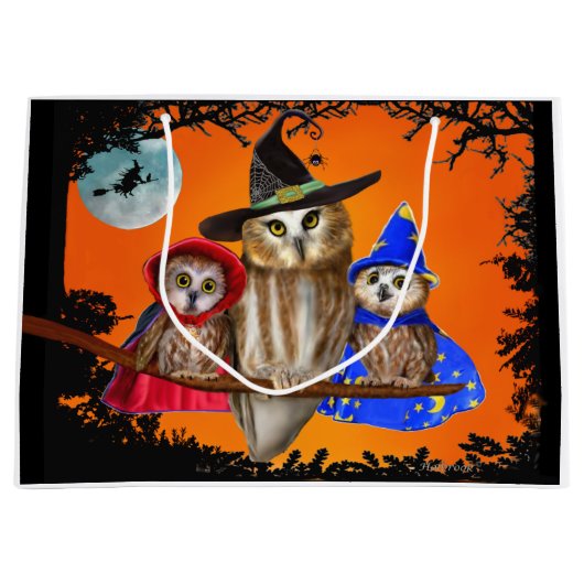 HEEL HALLOEEN VAN ONS! LARGE CADEAUTASJE (Voorkant)