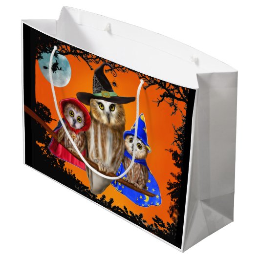 HEEL HALLOEEN VAN ONS! LARGE CADEAUTASJE (Achterkant Gekanteld)