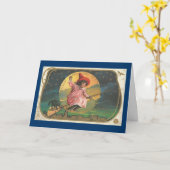 Heel Halloween Kaart (Gele Bloem)