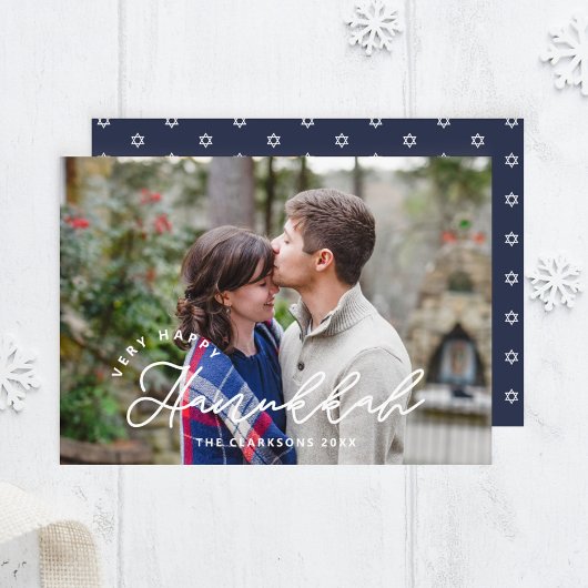 Heel Happy Hanukkah-Kaart Feestdagenkaart