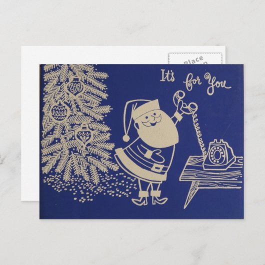 Heel Kerstman Feestdagenkaart (Voorkant / Achterkant)