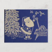 Heel Kerstman Feestdagenkaart (Voorkant)