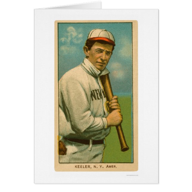 Heel kleine Willie Keeler Baseball 1909 (Voorkant)