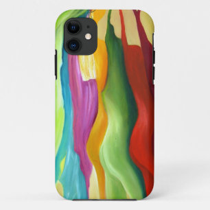 Heel kleurrijk abstract schilderij. Case-Mate iPhone case