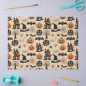 Heel leuk Halloween thema Tissuepapier (Craft)