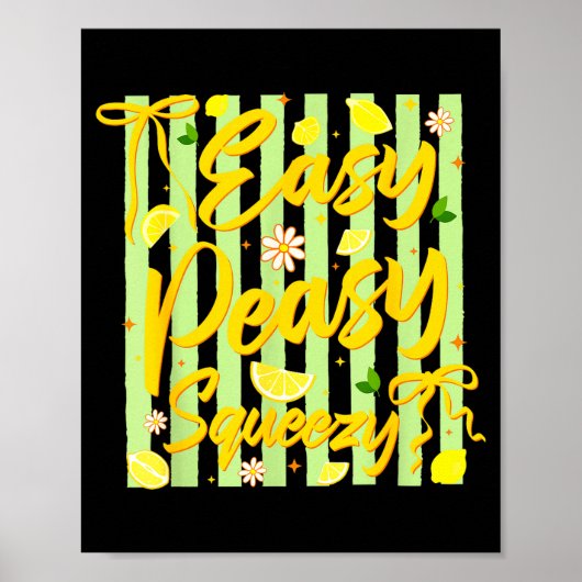 Heel makkelijk, leuke zomerstemming poster (Voorkant)