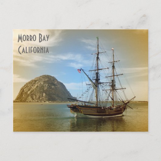 Heel mooi Morro Bay-Briefkaart! Briefkaart (Voorkant)