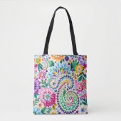 Heel mooie paisley tas (Voorkant)