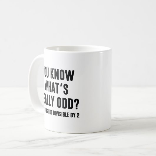 Heel Oneven Koffiemok (Voorkant links)