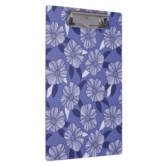 Heel Peri Floral Line Art Klembord (Rechts)