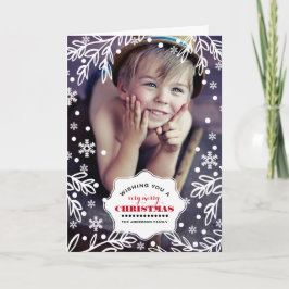 Heel prettig kerstfeest. Aangepaste fotokaarten Feestdagen Kaart