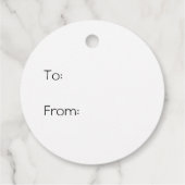 Heel prettig kerstfeest bedankjes labels (Achterkant)