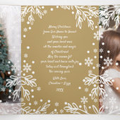 Heel prettig kerstfeest. Multi Photo Holiday Kaart (Binnenkant midden)