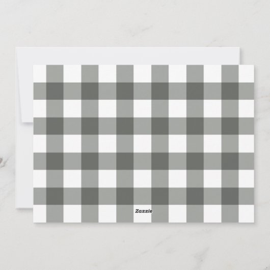 Heel prettig, moderne, minimale kerstfotokaart feestdagenkaart (Achterkant)