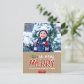Heel prettige feestdag foto-Briefkaart Feestdagenkaart (Staand voorkant)