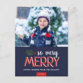 Heel prettige feestdag foto-Briefkaart Feestdagenkaart (Voorkant)