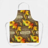 Heel prettige feestdag schort (Voorkant)