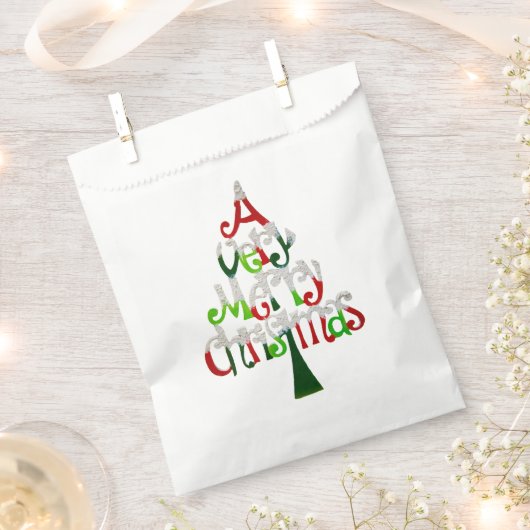 Heel prettige kerstboom bedankzakje (Geknipt)