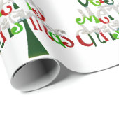 Heel prettige kerstboom cadeaupapier (Rol Hoek)