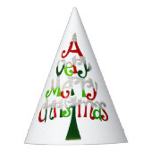 Heel prettige kerstboom feesthoedjes (Voorkant)