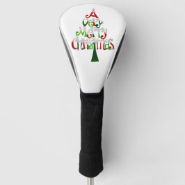 Heel prettige kerstboom golfheadcover