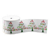 Heel prettige kerstboom grosgrain lint (Spoel)