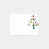 Heel prettige kerstboom post-it® notes (Voorkant)